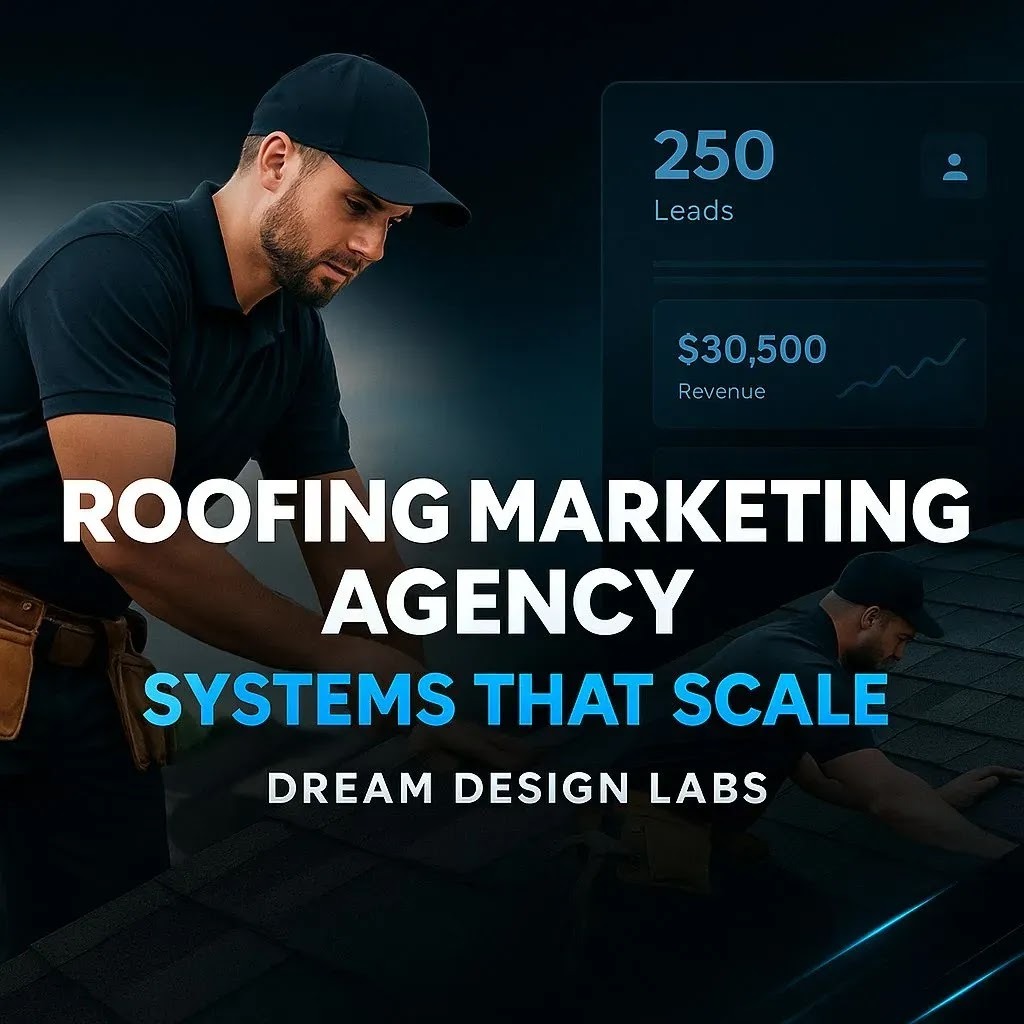 Engaging Facebook and Instagram feeds showcasing roofing projects and customer interactions